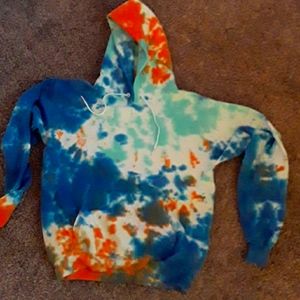 Tie Dye unisex adult large Artist Union hoody NWOT